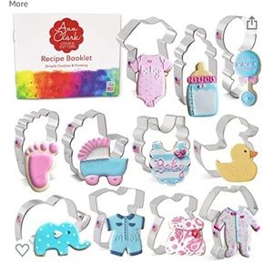 - EUC Ann Clark baby themed cookie cutters